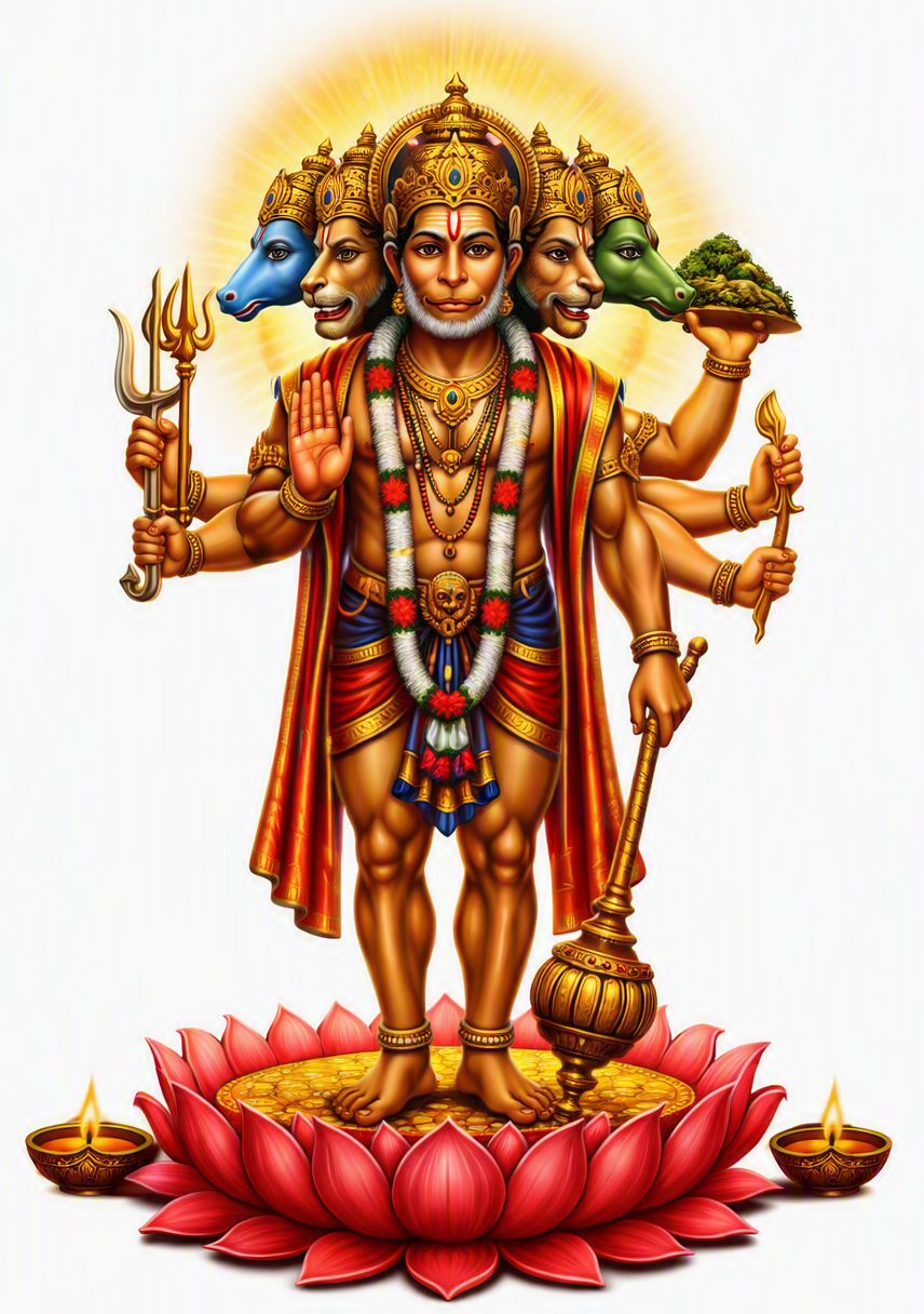 Panchmukhi Hanuman Murti