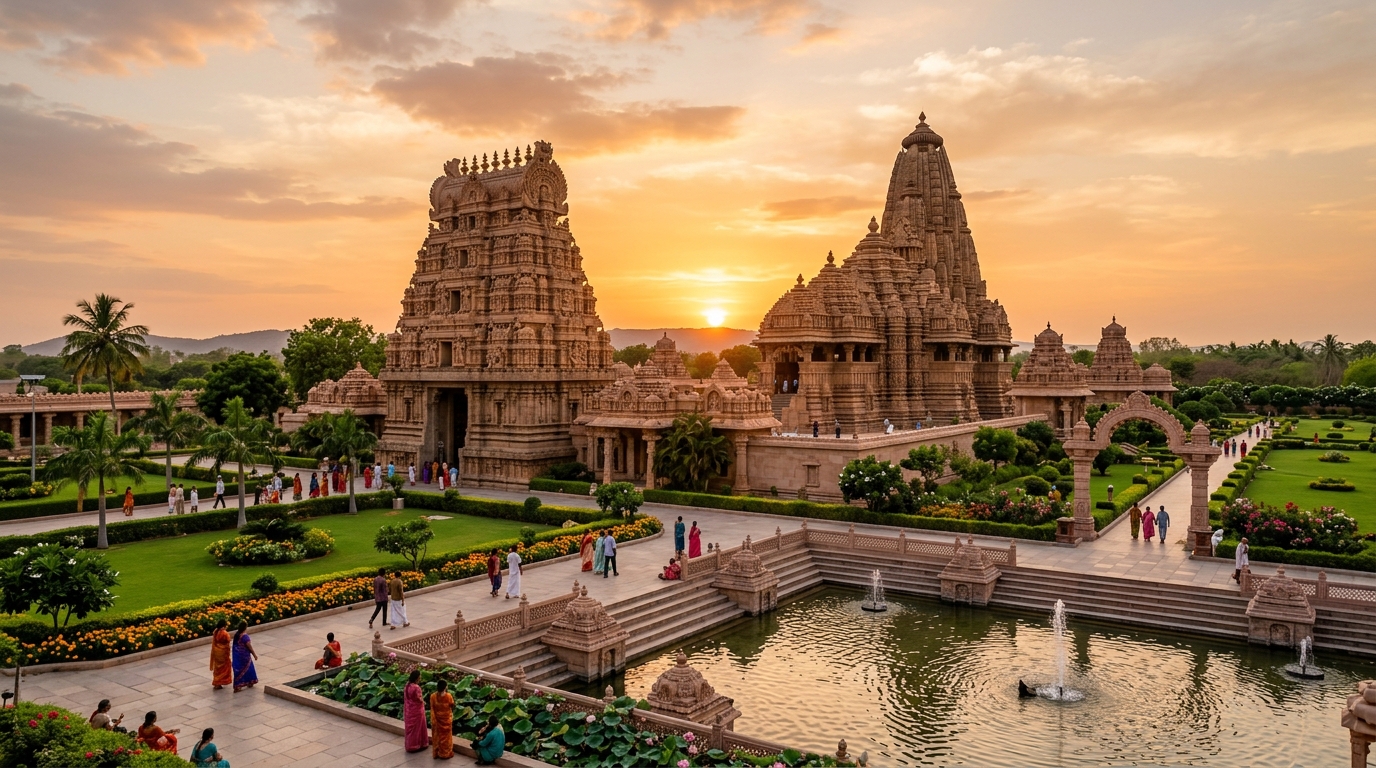 HariHar Dham Temple Sanctuary